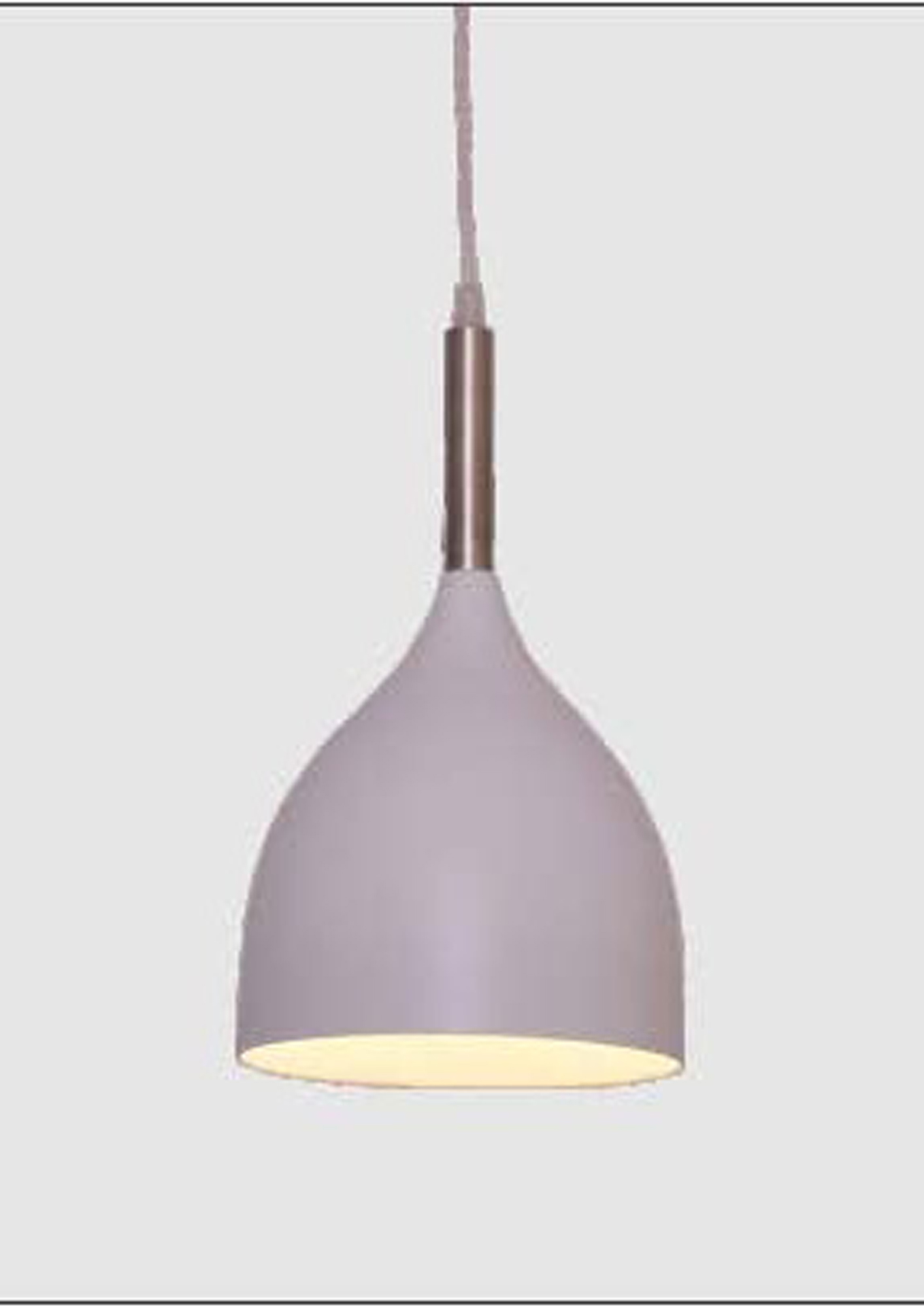 Beyond Lights - White Pendant Lamp- GL